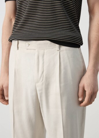 MANGO MAN Regular Pants 'Boston' in Beige