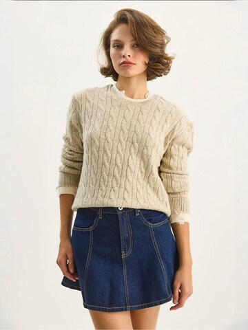 Pull-over 'Pullover' Bianco Lucci en beige