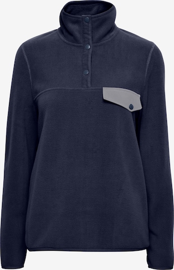 Oxmo Fleecejacke in navy, Produktansicht