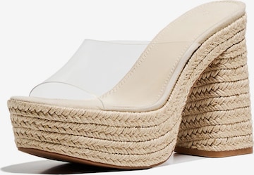 Bershka Pistokkaat värissä läpinäkyvä: etupuoli