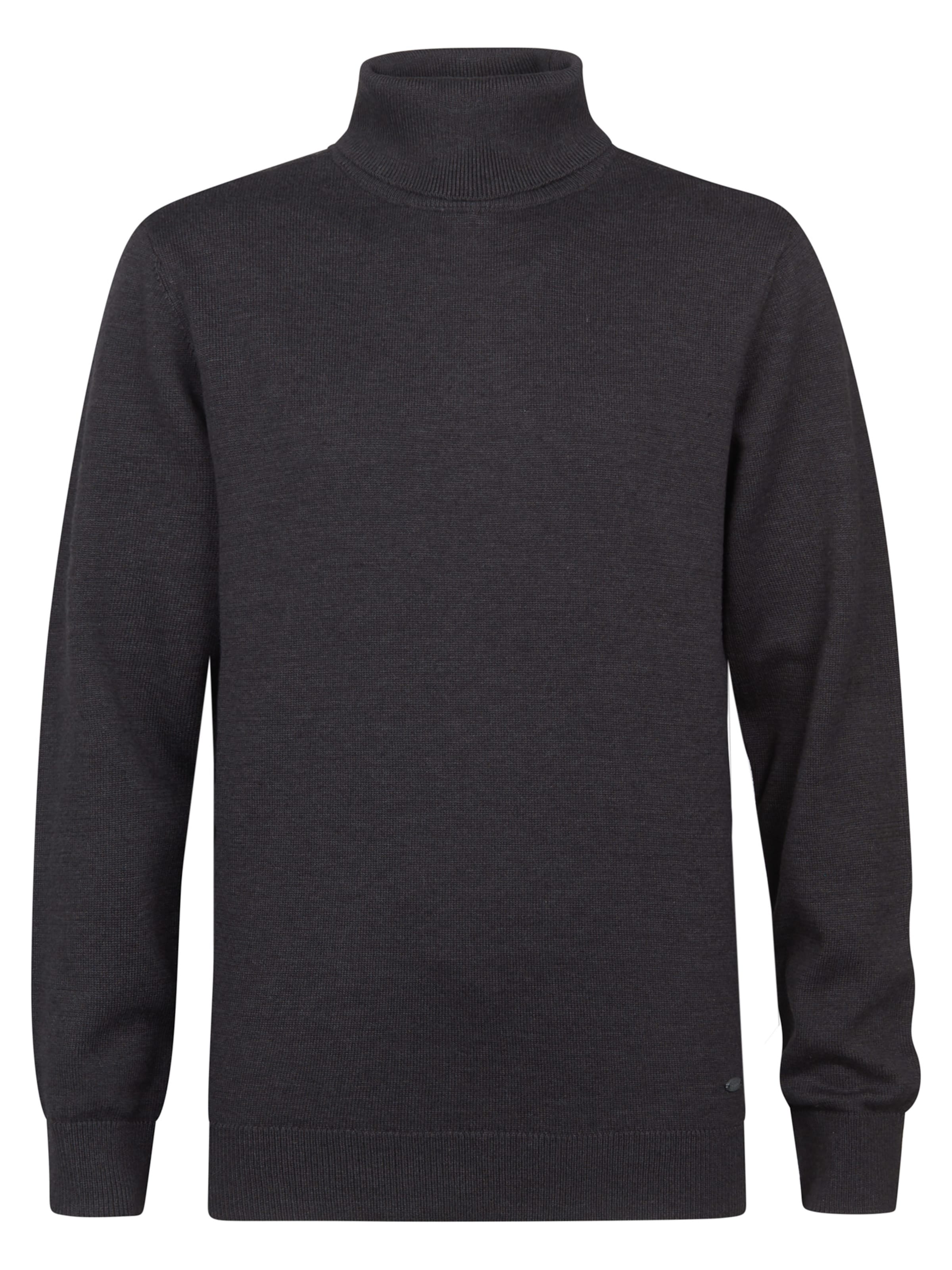 Pull-over 'Yellowstone' Petrol Industries en noir : devant