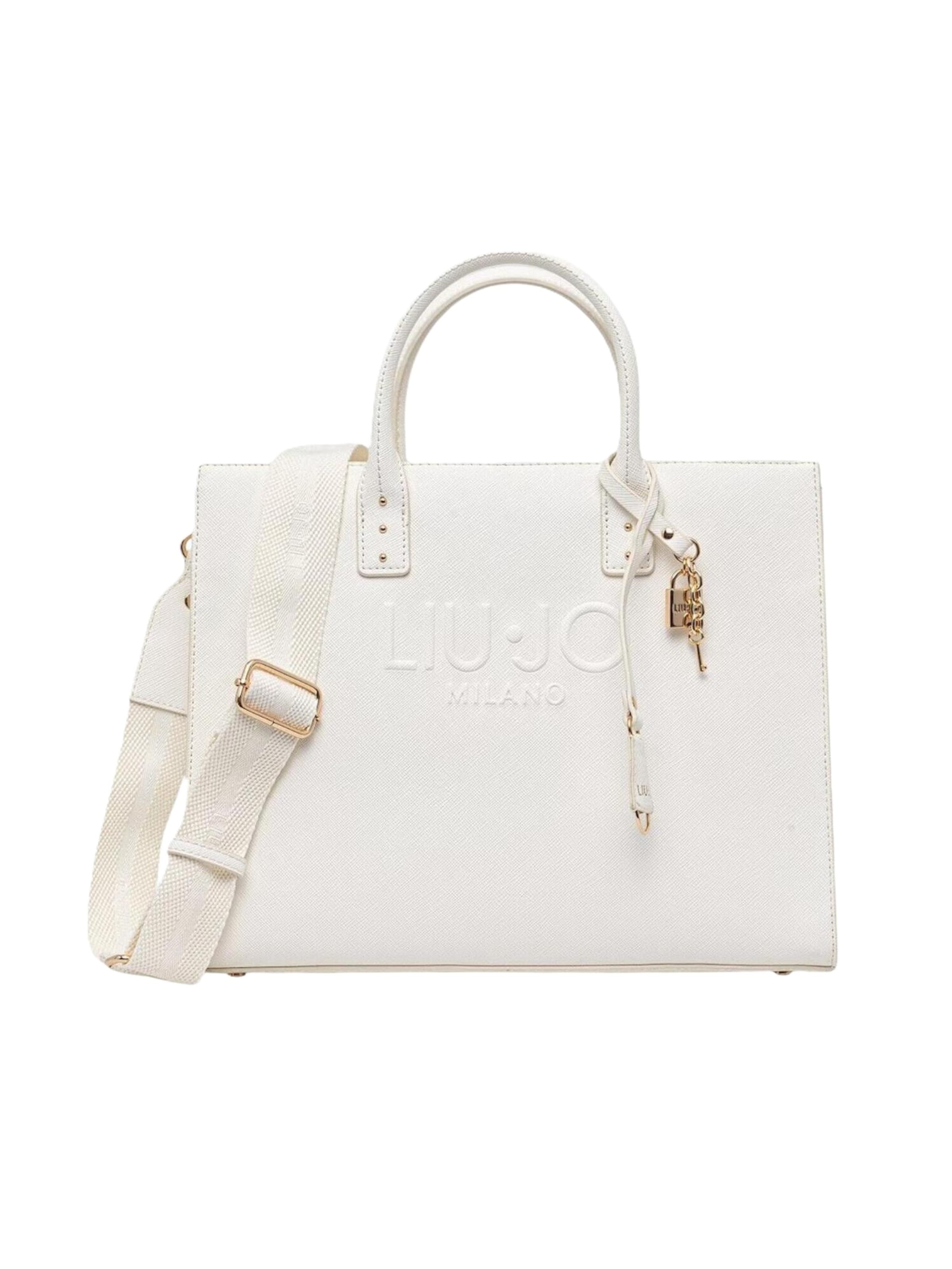 Borsa a mano 'AA6149 ES029' di Liu Jo in bianco: frontale