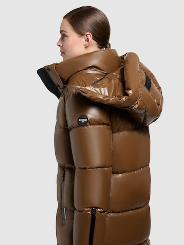 Manteau d’hiver 'Hedd2' khujo en marron