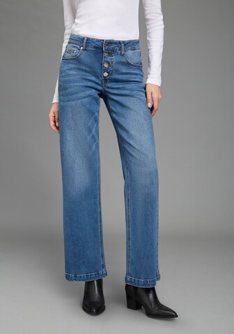 Bruno Banani LM Regular Jeans in Blau: Vorderseite