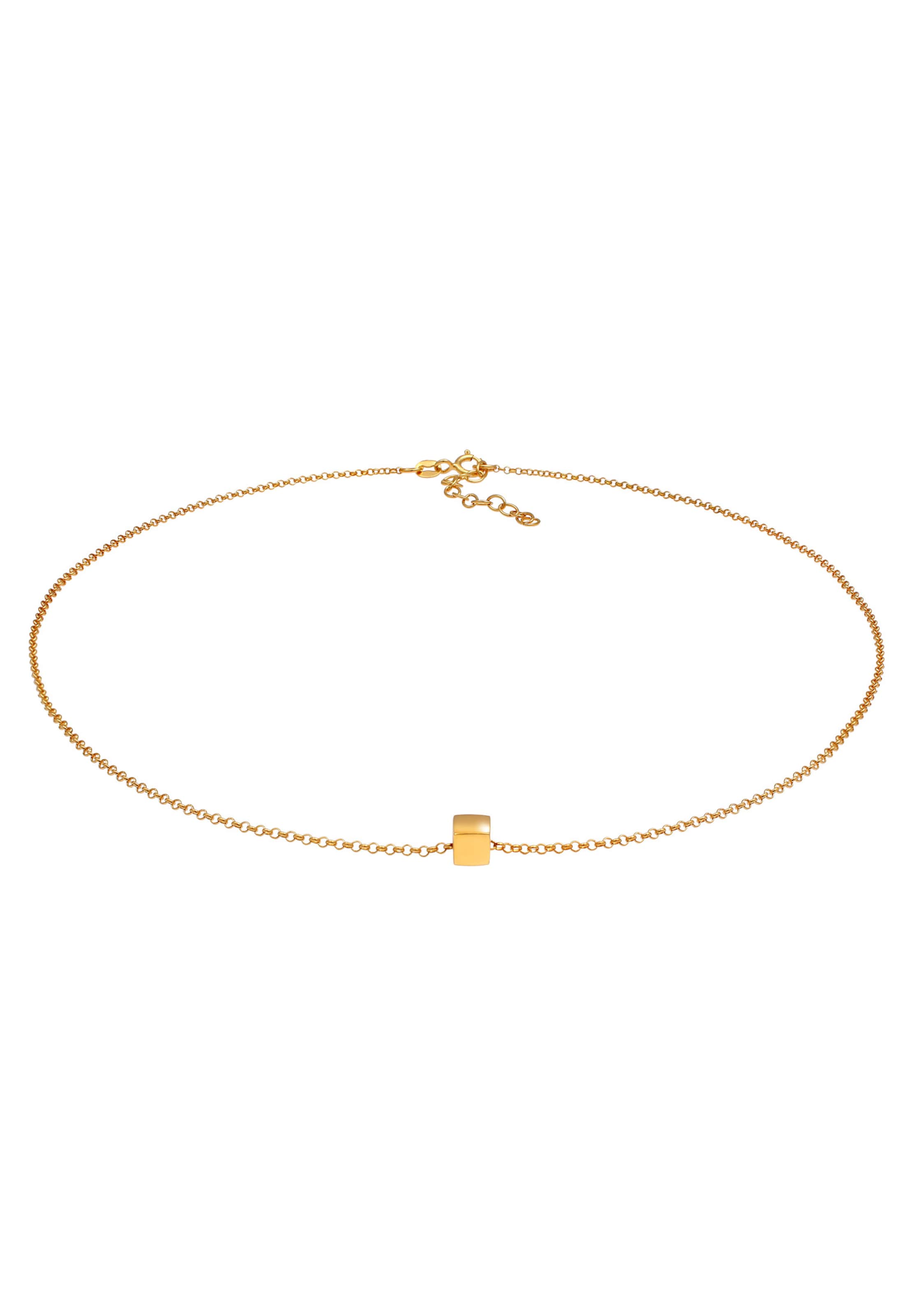 ELLI Halskette Choker in Gold: Vorderseite