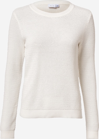 VILA Sweter 'Dalo' w kolorze biały: przód