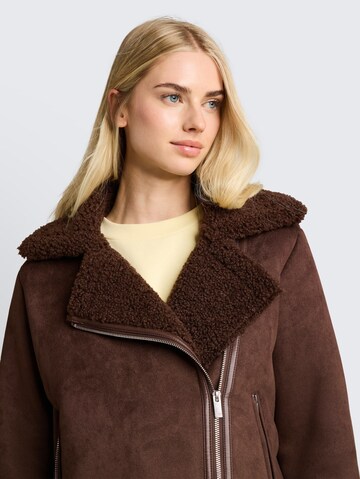 TOM TAILOR DENIM Between-Season Jacket in Brown