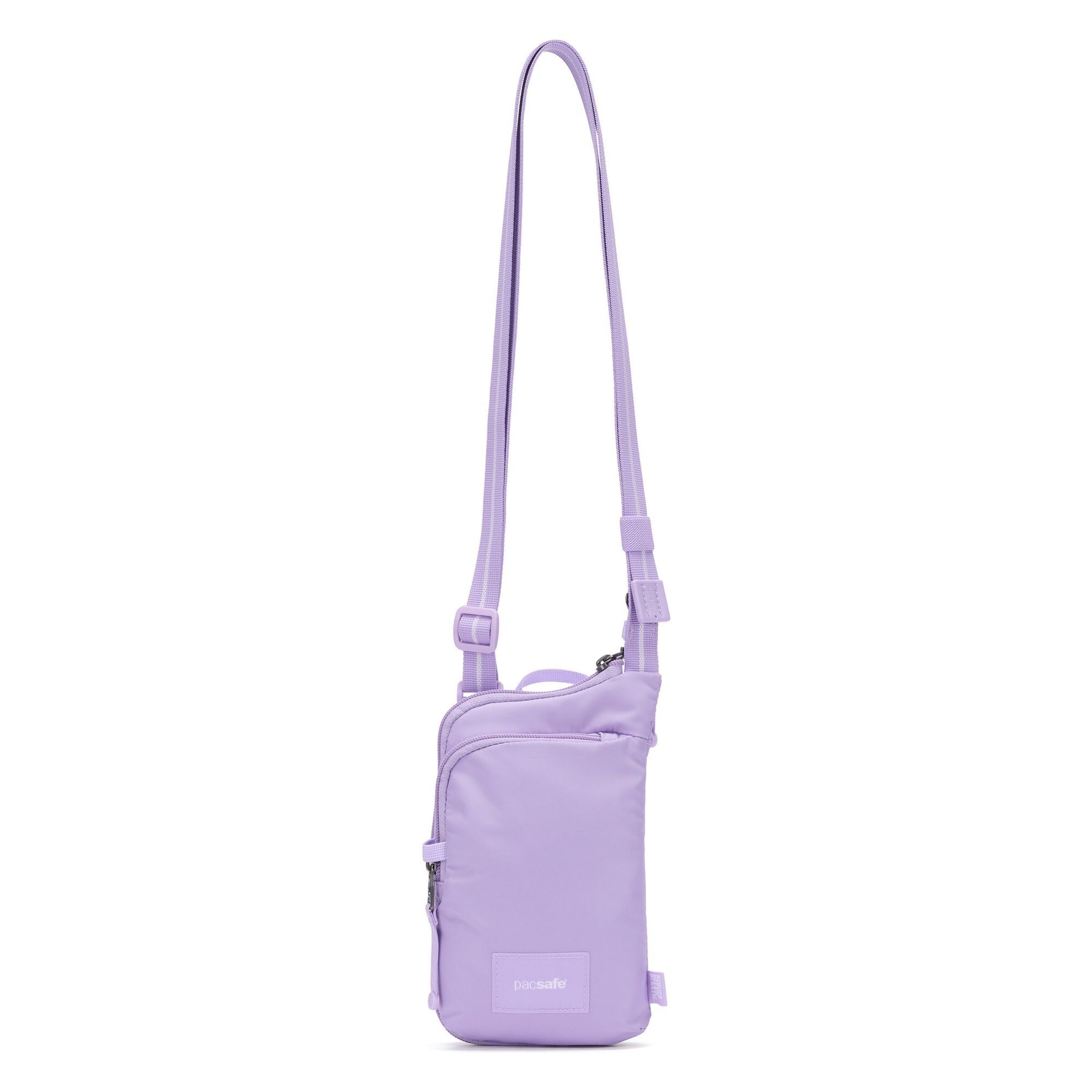 Borsa a tracolla di Pacsafe in lilla
