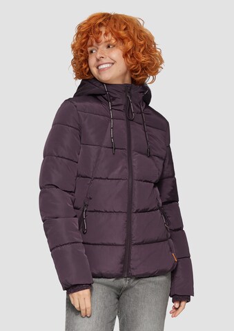 QS Winterjas in Lila: voorkant