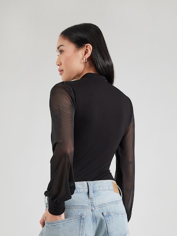 ABOUT YOU Blouse body 'Milena' in Zwart