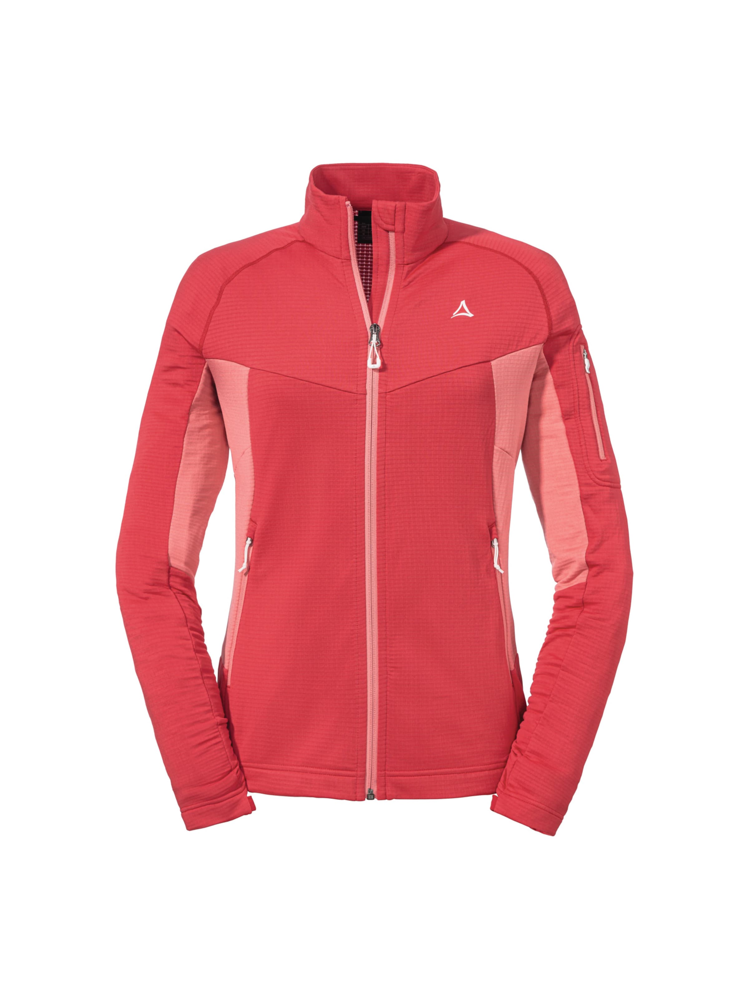 Schöffel Funktionsfleecejacke 'Hydalen' in Rot: Vorderseite