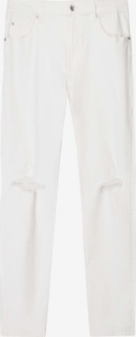Jean Bershka en blanc : devant