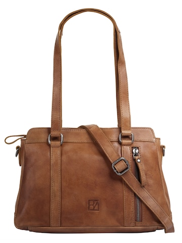 BODENSCHATZ - Bolso de hombro en marrón: frente