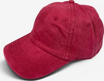 Kumixi Cap 'Vintage' in Rot: Vorderseite