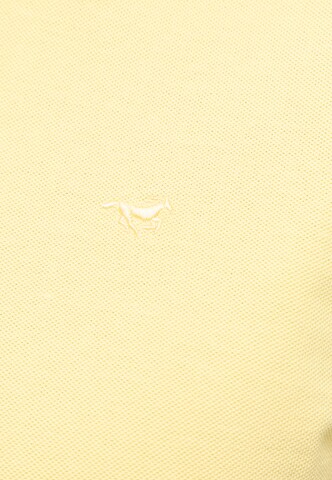 MUSTANG Poloshirt 'Palco' in Gelb