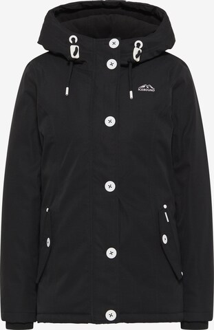 ICEBOUND Winter Jacket in Black: front