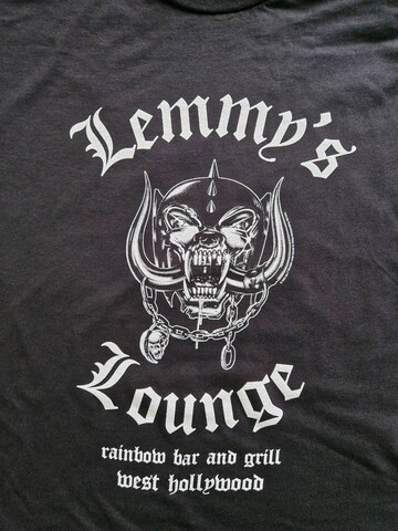 Lemmy Kilmister - Camiseta 'Lemmy Kilmister -  Lemmy´s Lounge T-Shirt' en negro