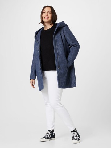 ONLY Carmakoma Between-Seasons Coat 'Sedona' in Blue