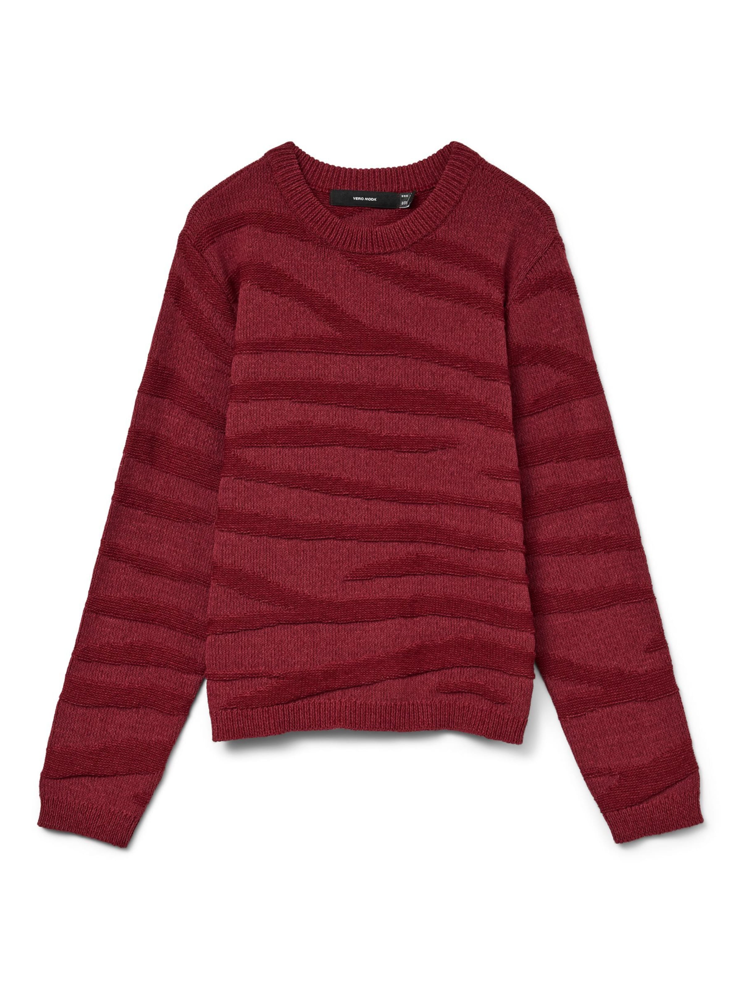 VERO MODA Pullover 'VMMALOU' in Rot: Vorderseite