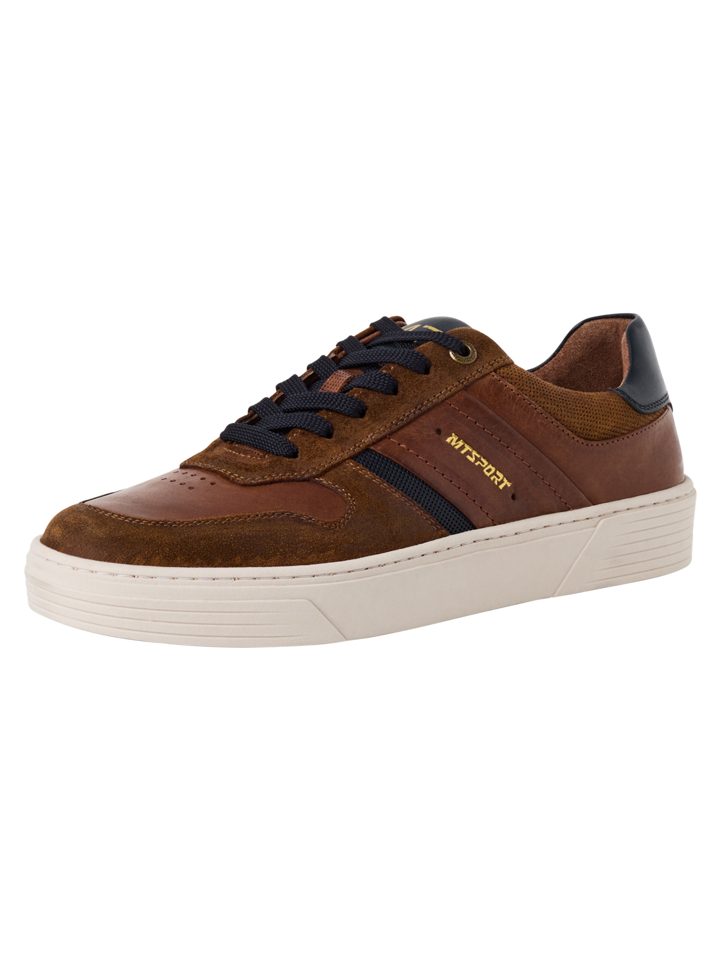 MARCO TOZZI Platform trainers in Brown: front