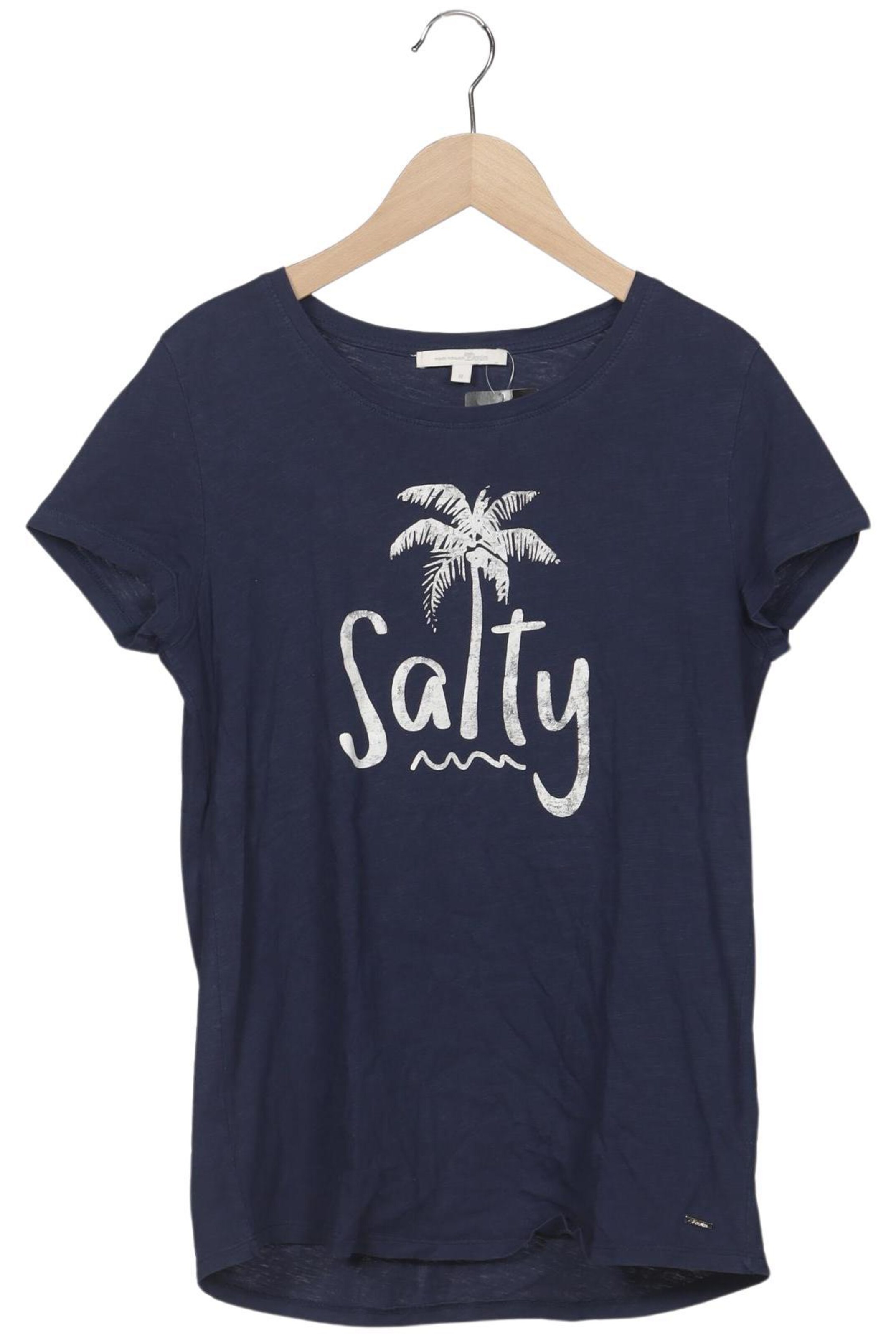 TOM TAILOR DENIM Top & Shirt in M in Blue: front