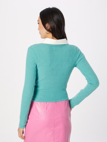 HOLLISTER Knit Cardigan in Green