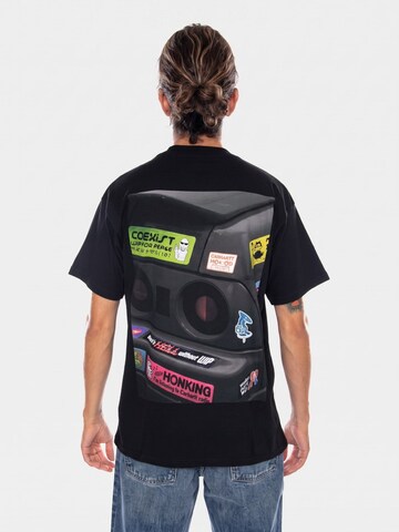 Maglietta 'S/S BUMPER CAR T-SHIRT BLACK' di Carhartt WIP in nero