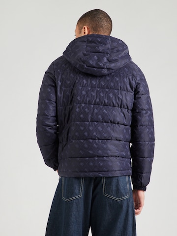 GUESS Демисезонная куртка в Синий