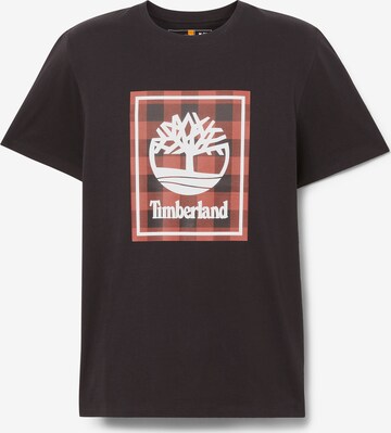 TIMBERLAND Shirt in Bruin: voorkant