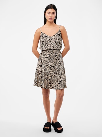 PIECES Summer Dress 'NYA' in Brown