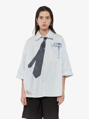 Comfort fit Camicia di SSSTUFFF in bianco