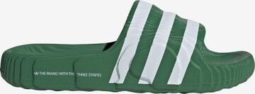 ADIDAS ORIGINALSNatikače s potpeticom 'Adilette 22' - zelena boja