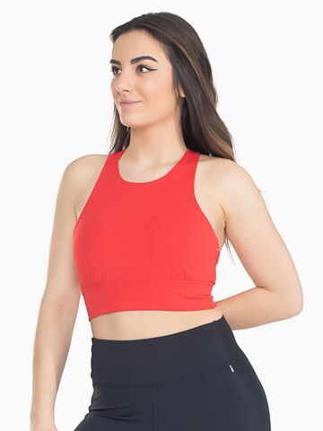 Spyder - Soutien Bustier Soutien de desporto em vermelho: frente