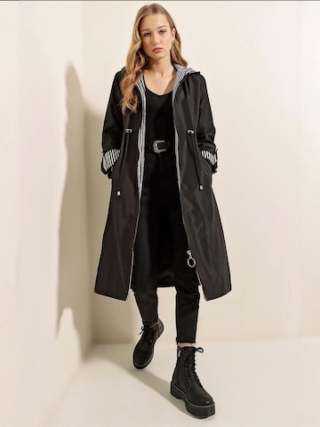 Bigdart Between-seasons coat 'Trenchcoats' in Black