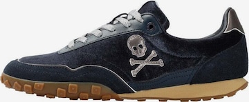 mėlyna Scalpers Sportbačiai be auliuko 'Dach Velvet': priekis