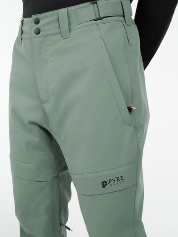 PROTEST Regular Workout Pants 'PRTKvitis' in Green