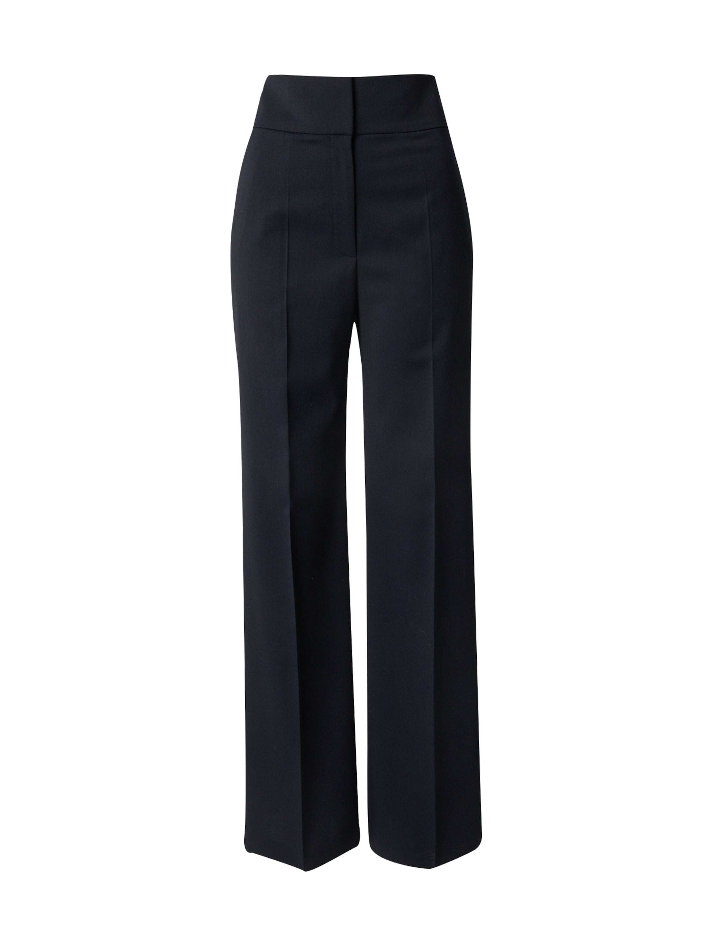 HUGO Wide leg Broek &#x27;Himia&#x27; in Blauw: voorkant