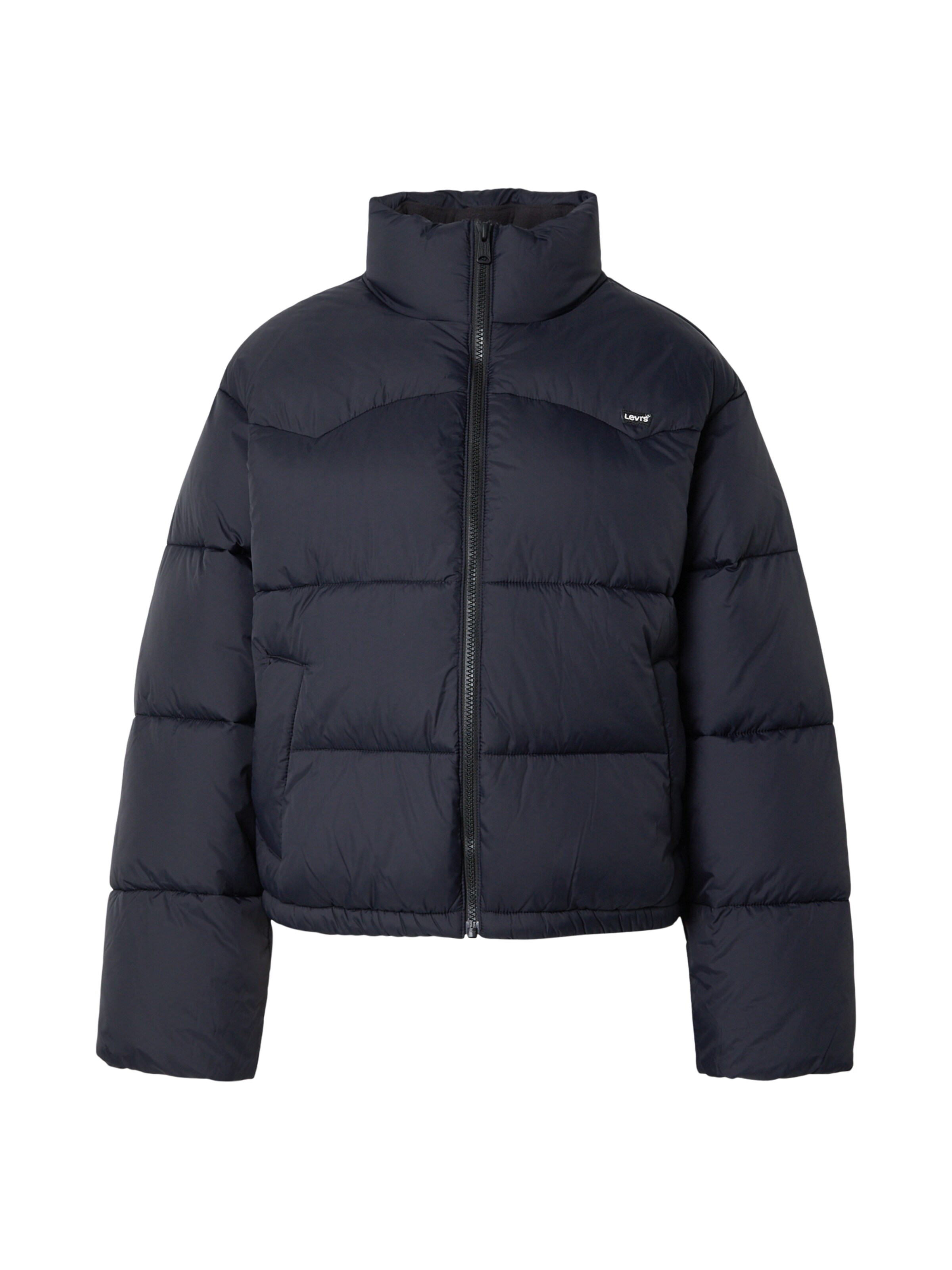 LEVI'S ® Prehodna jakna 'PALMER' | črna barva: sprednja stran