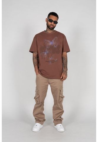 MJ Gonzales Shirt 'Metamorphose V.5' in Brown