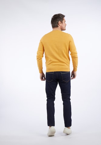 HECHTER PARIS Sweater in Yellow
