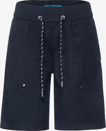 STREET ONE Loosefit Broek in Blauw: voorkant