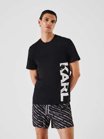 Karl Lagerfeld Särk, värv must: eest vaates