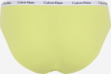 Calvin Klein Underwear Plus Normalny krój Figi w kolorze żółty