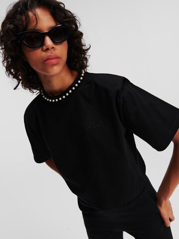 Karl Lagerfeld T-Shirt in Schwarz