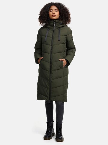 NAVAHOO Winterjas ' ' in Groen: voorkant