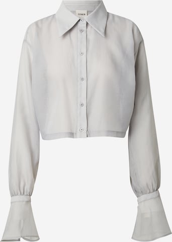 Camicia da donna di ABOUT YOU x Laura Giurcanu in grigio: frontale