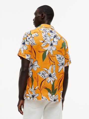 TOMMY HILFIGER Regular Fit Hemd in Orange