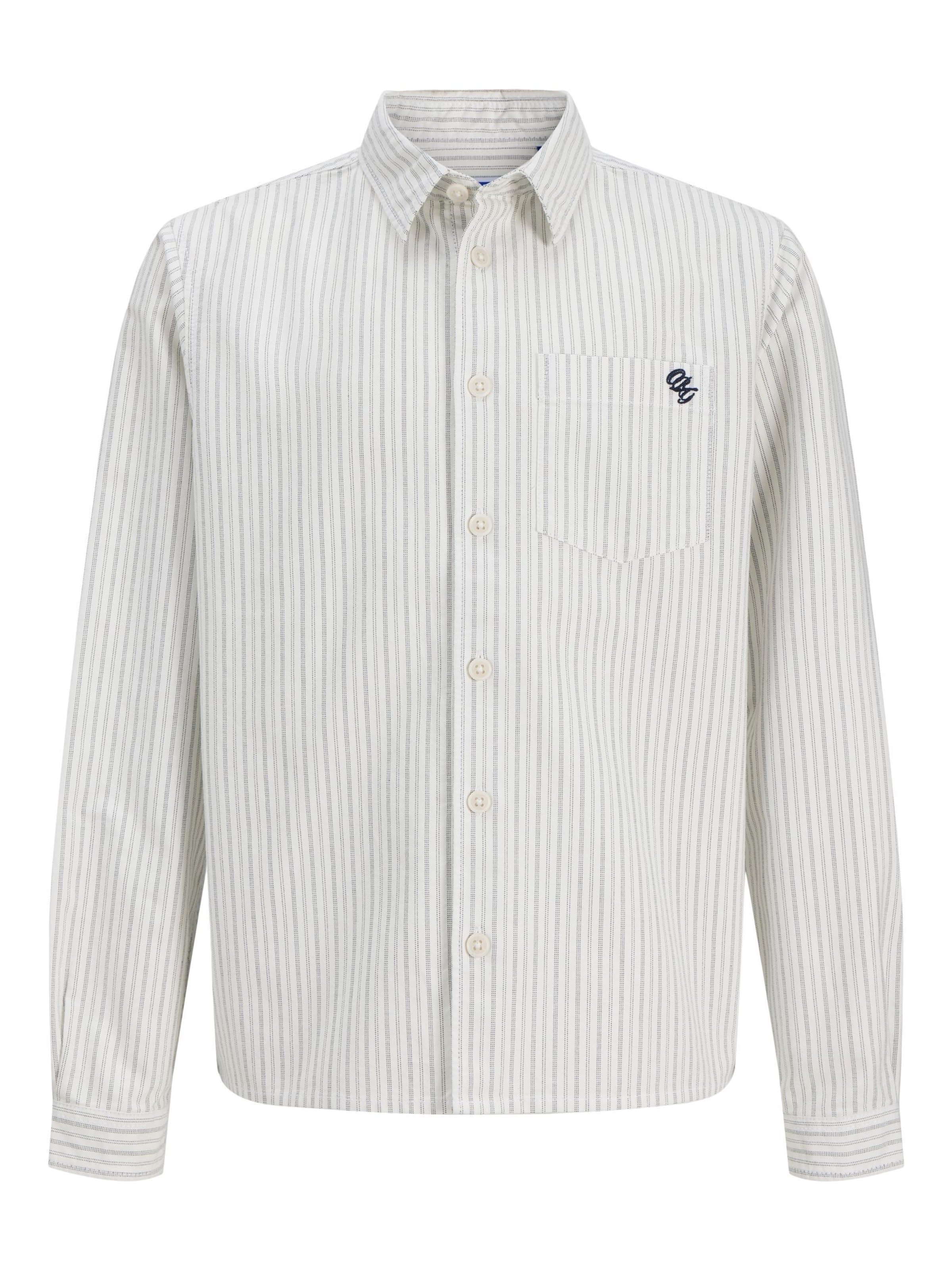 Jack & Jones Junior Skjorte i hvid: forside