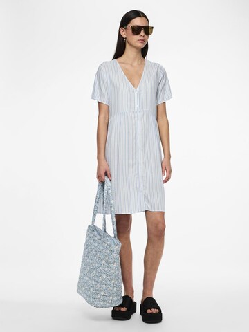 PIECES Shirt dress 'PCAlvina' in Blue
