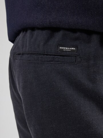 SCOTCH & SODA Tapered Pants 'WARREN' in Black